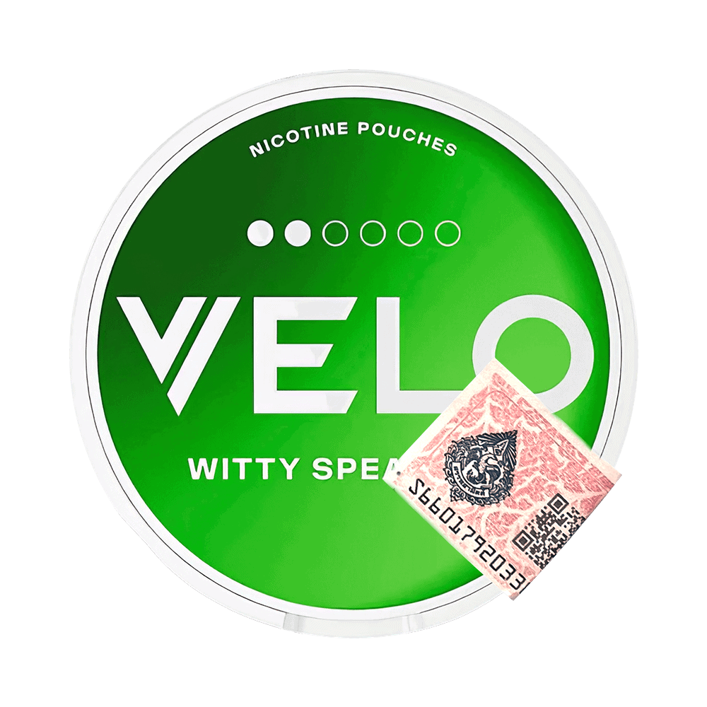 VELO Witty Spearmint  — Освежающие мятные паучки | Без табака